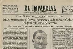 Dimisión de Primo de Rivera