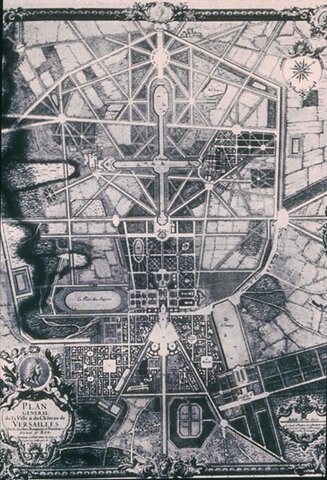 Plan of Versailles