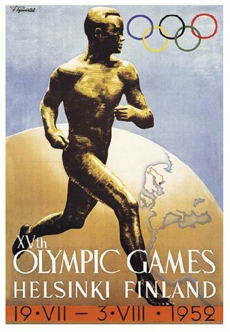 Juegos olimpicos Celebrados en Helsinki