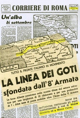 Sfondamento della linea Gotica e liberazioni delle città del Nord Italia