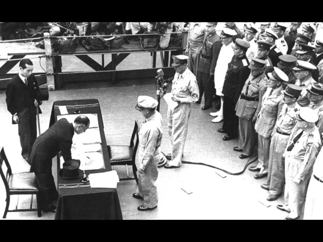 Капитуляция Японии и последующая оккупация