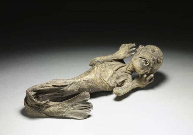Figure of a "mermaid"