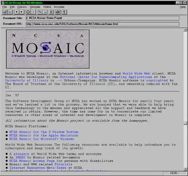Mosaic Web Browser