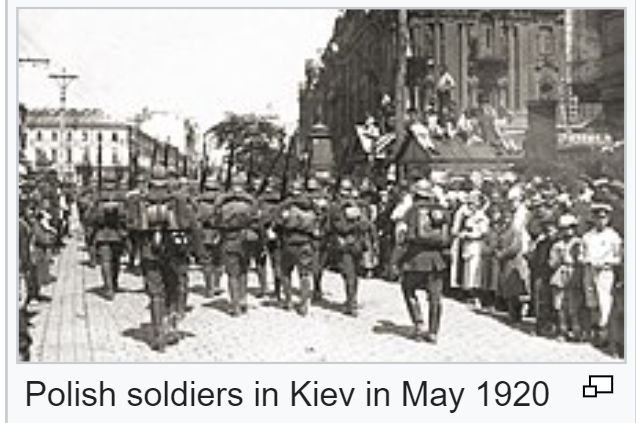 Poles move towards Kiev