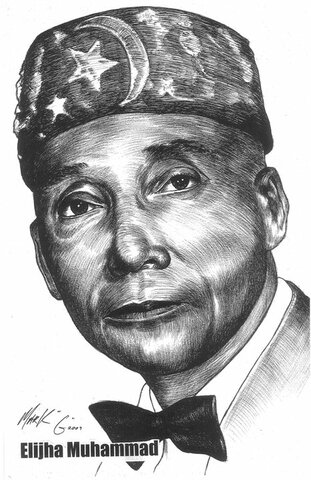 Elijah Muhammed becomes the Leader of the NOI