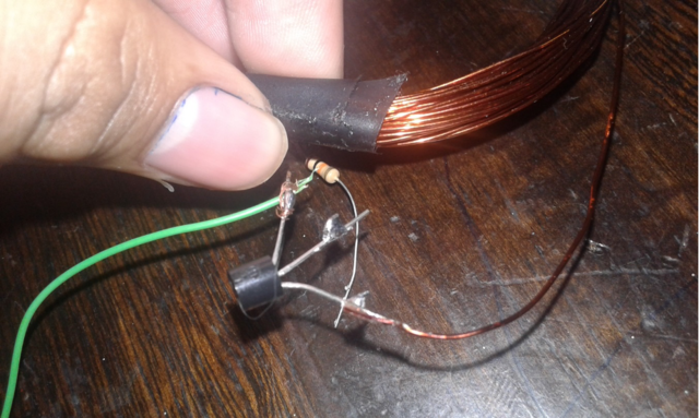 Instalacion del Transistor