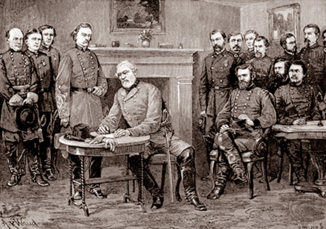 Surrender at Appomattox Courthouse