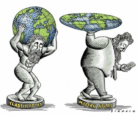 El descubriment  que la terra era rodona.