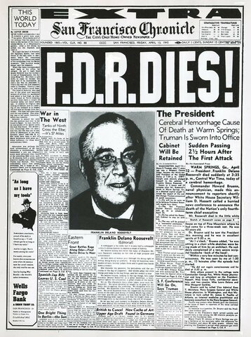 The Death of FDR