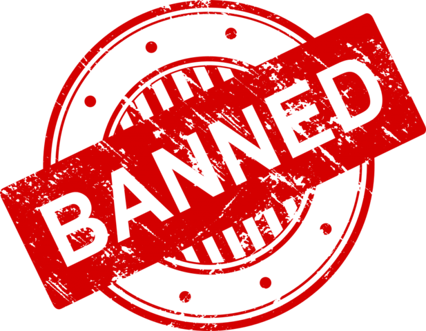 Alcohol Banned