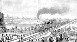 Timeline: История развития железнодорожного транспорта