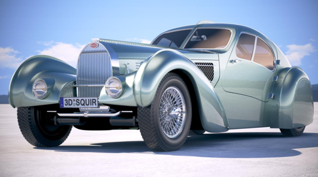 La Bugatti aérolithe