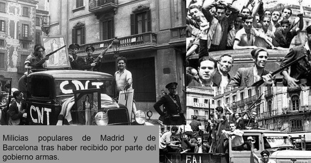 Entrega de armas al pueblo