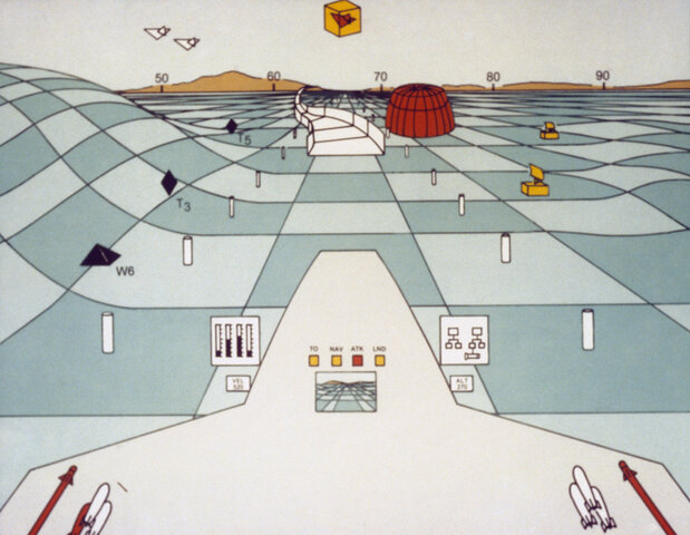 Super Cockpit - Simulador de vuelo en realidad virtual