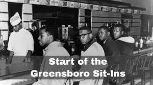 Greensboro, NC sit ins (african Americans)