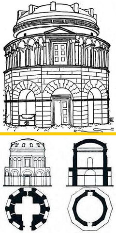 MAUSOLEO DE TEODORICO OSTROGODO, Fuera de las murallas