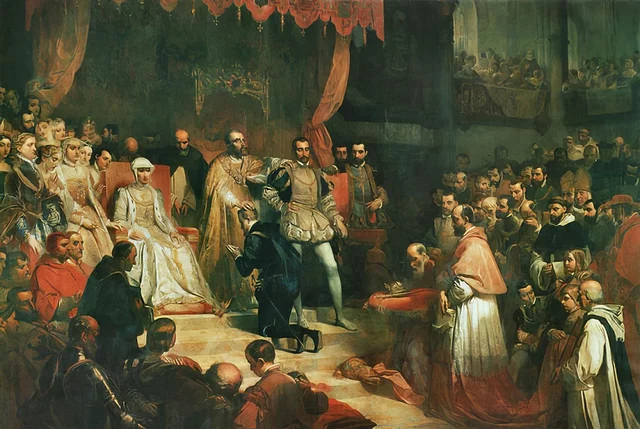 In the abdications of Brussels