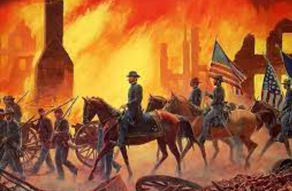 Sherman begins his March to the Sea