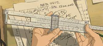 Invención de la regla de calculo