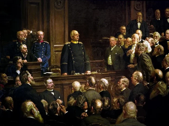 Otto von Bismarck addressing the Reichstag