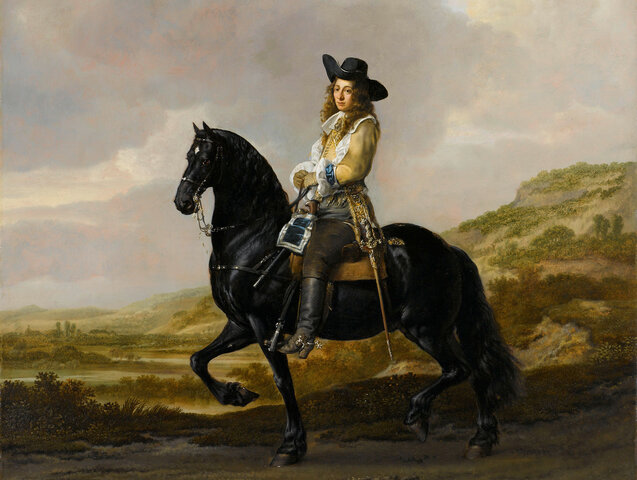 Equestrian Portrait of Pieter Schout