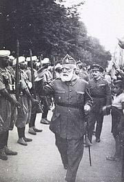 Alzamiento en Melilla del General Yagüe.