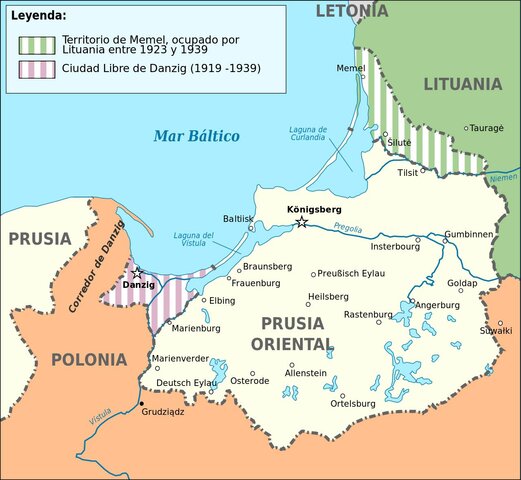 ALEMANIA SE ANEXIONA MEMEL