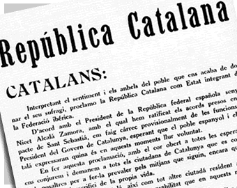 Proclamación de la República catalana
