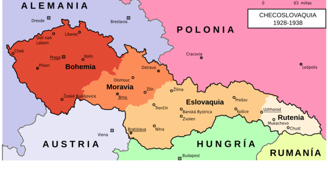 Anexión del resto de Chequia (Bohemia y Moravia)