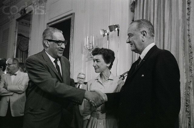 Thurgood Marshall nominated to the Supreme Court