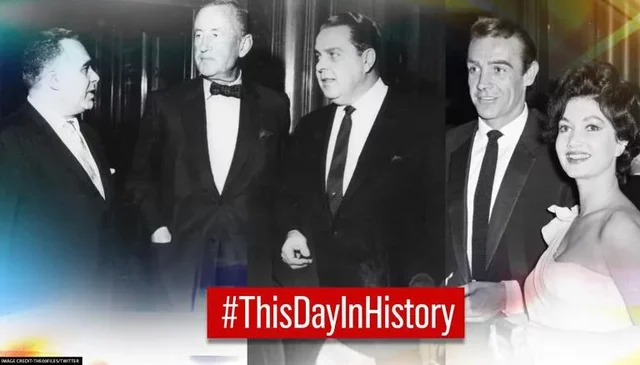 “Dr. No” the first James Bond movie premiers