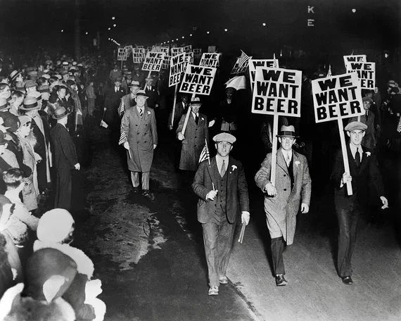 In the early 1930s, liquor was illegal, but people in Nebraska found ways to buy or make their own alcohol.