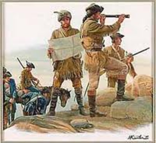 Lewis and Clark reach the Pacific Ocean