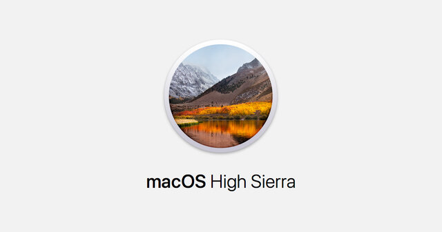 macOS High Sierra-10.13.6
