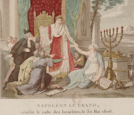Napoleon le Grand Rétablit le Culte des Israélites, le 30 Mai 1806
