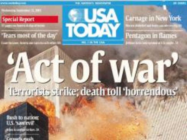 USA TODAY covers 9/11
