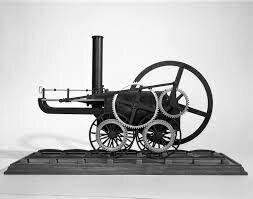 First steam locomotive