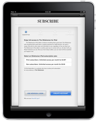 The Oklahoman hits iPad.