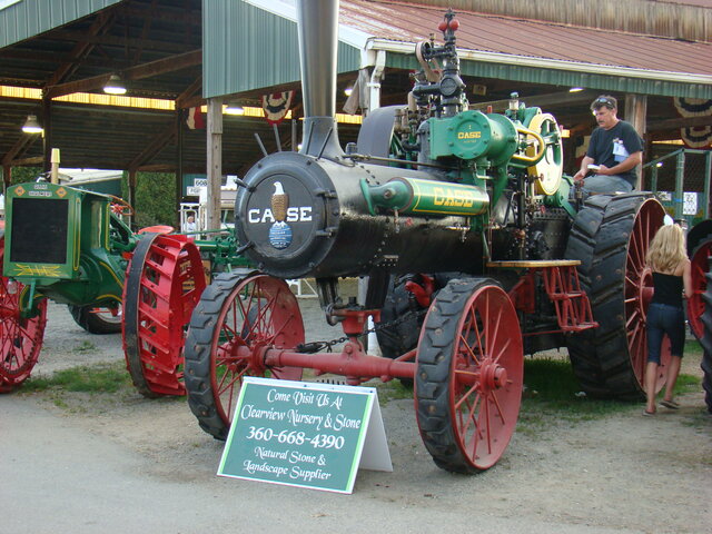 steam tractor