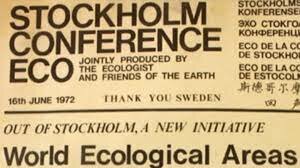conferenza ONU a Stoccolma: questioni ambientali