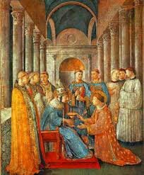 Martirio del Papa Sixto II y  del diácono Lorenzo en Roma