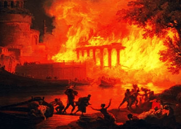 Incendio Roma