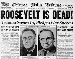 The Death of FDR