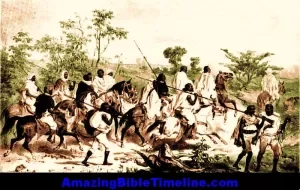 Asa fights the Ethiopians