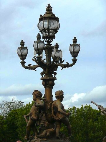 La lampe à gaz