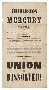 South Carolina Secedes