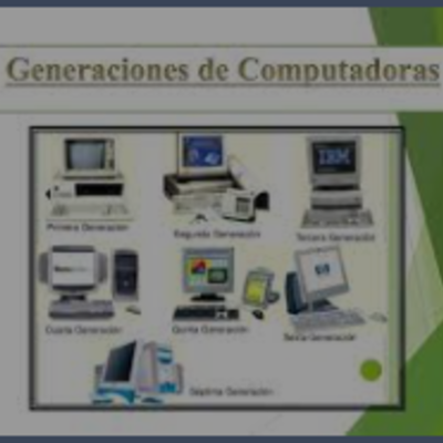 Timeline: Las generaciones de la computadora.