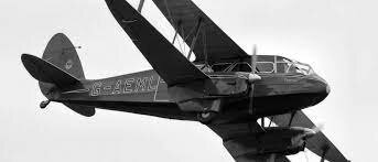 Franco sale de Canarias a Tetuán en el Dragón Rapide (18-19 julio)