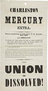 South Carolina Secedes