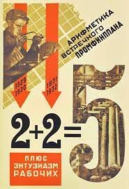 1st “five year plan” in USSR